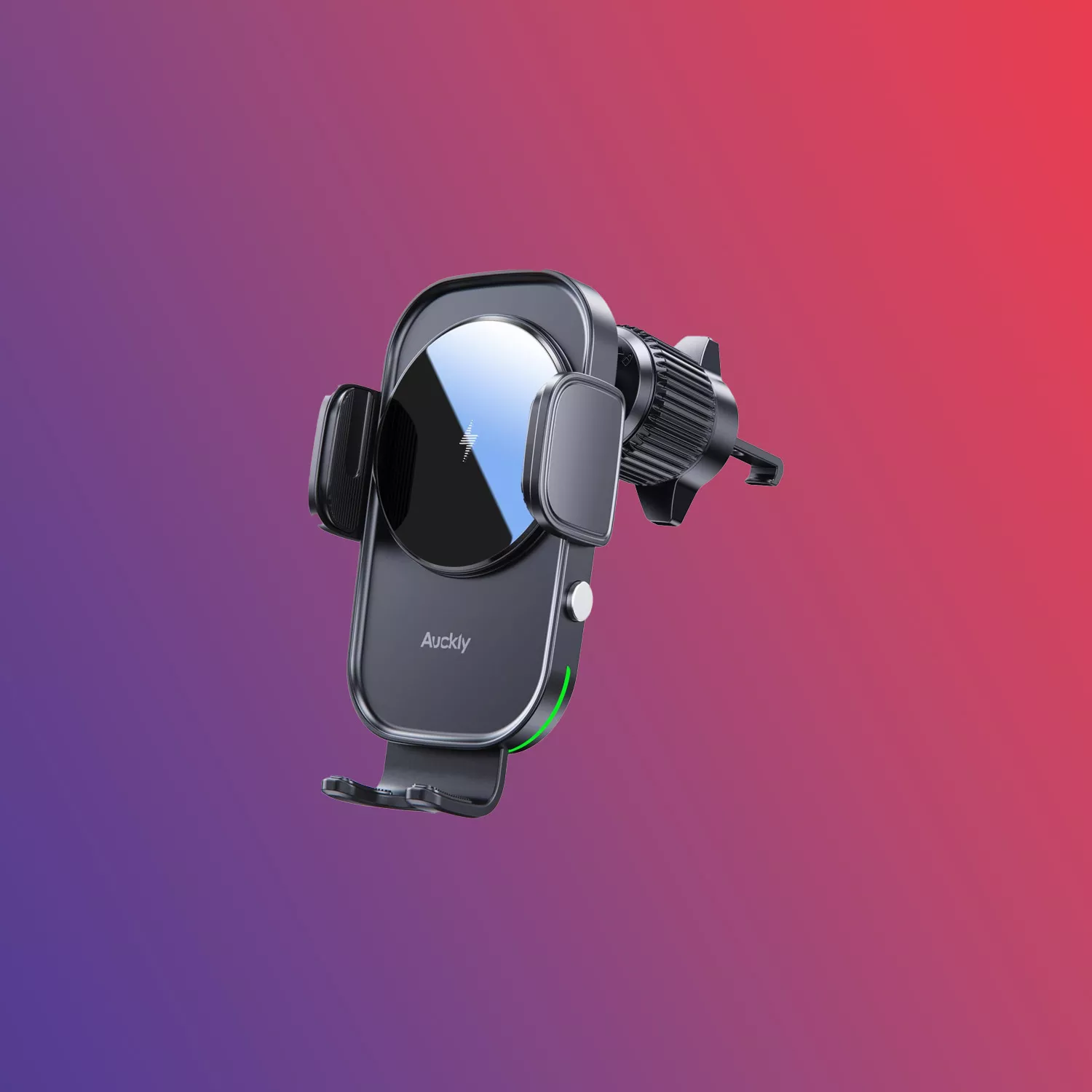 Auckly Qi 15W Car Phone Holder Wireless Charger